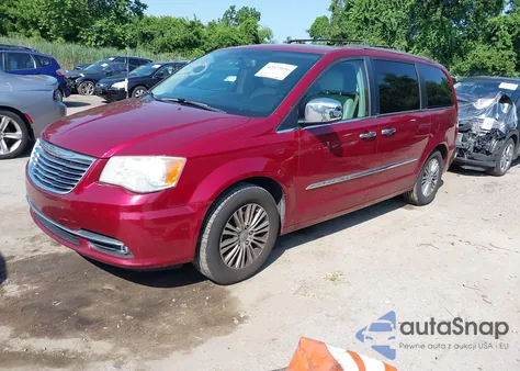 2013 Chrysler Town & Country Touring-L from USA, damaged, VIN 2C4RC1CGXDR596016
